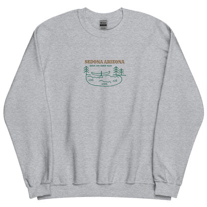 Sedona Arizona Kayak & Canoe Club Embroidered Unisex Sweatshirt