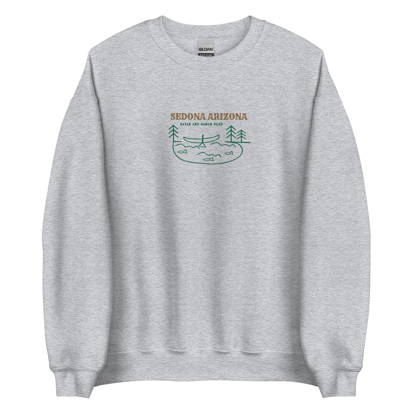 Sedona Arizona Kayak & Canoe Club Embroidered Unisex Sweatshirt