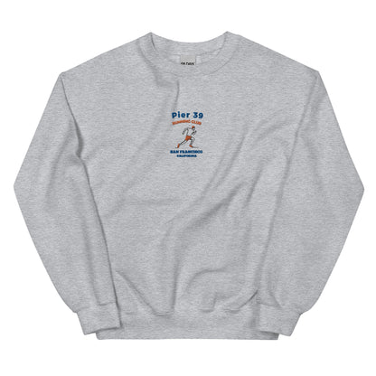 Pier39 Running Club embroidered Light colors Unisex Sweatshirt