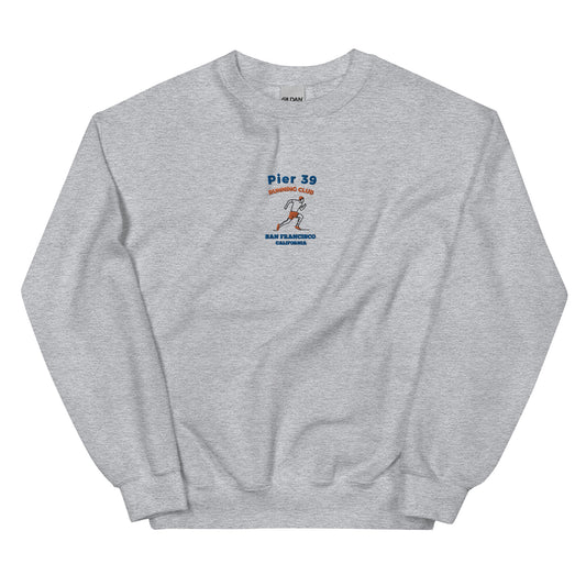 Pier39 Running Club embroidered Light colors Unisex Sweatshirt