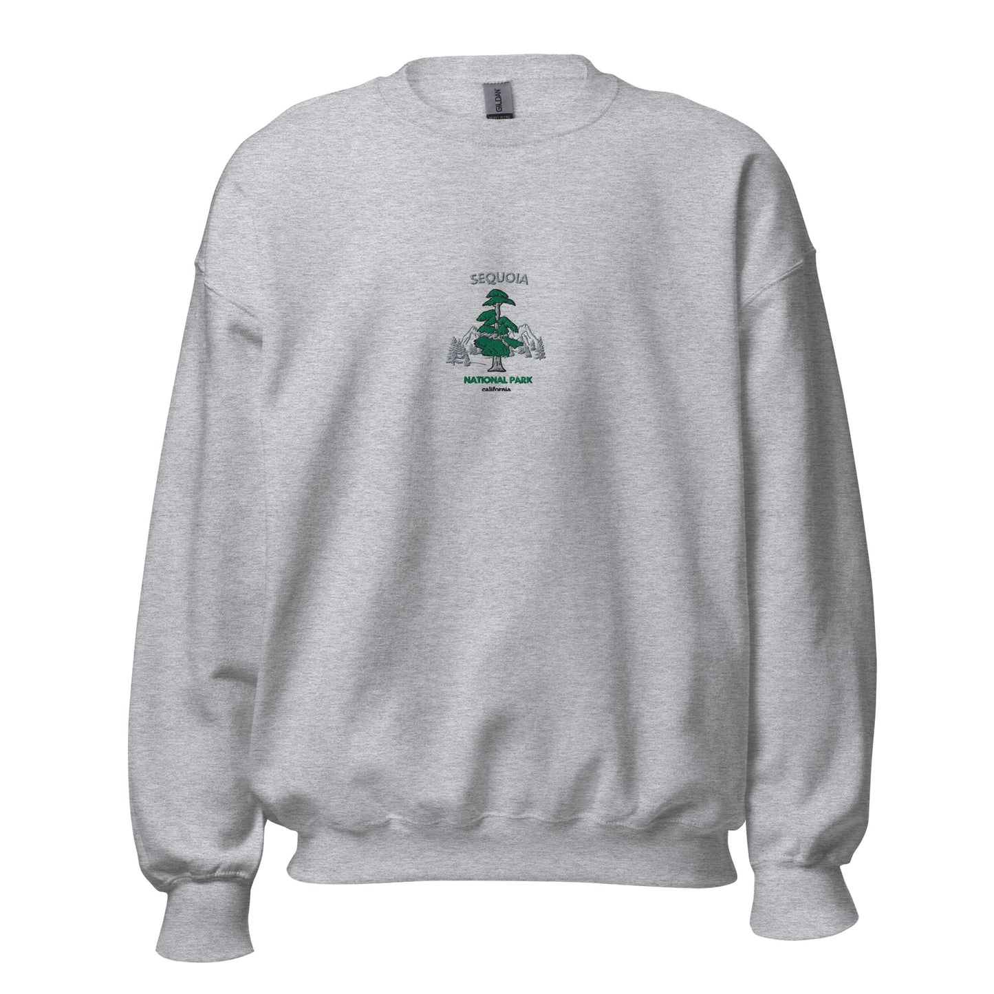 Sequoia National Park Embroidered men Sweatshirt