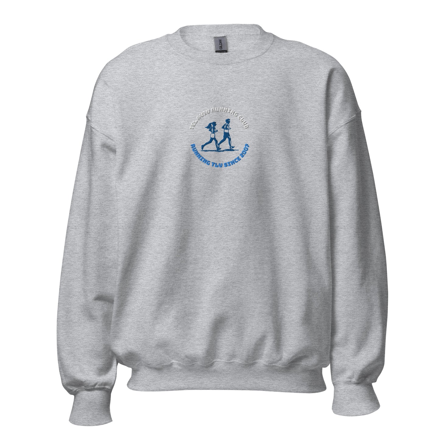 Tel Aviv Running club Embroidered Sweatshirt women's Sweatshirt