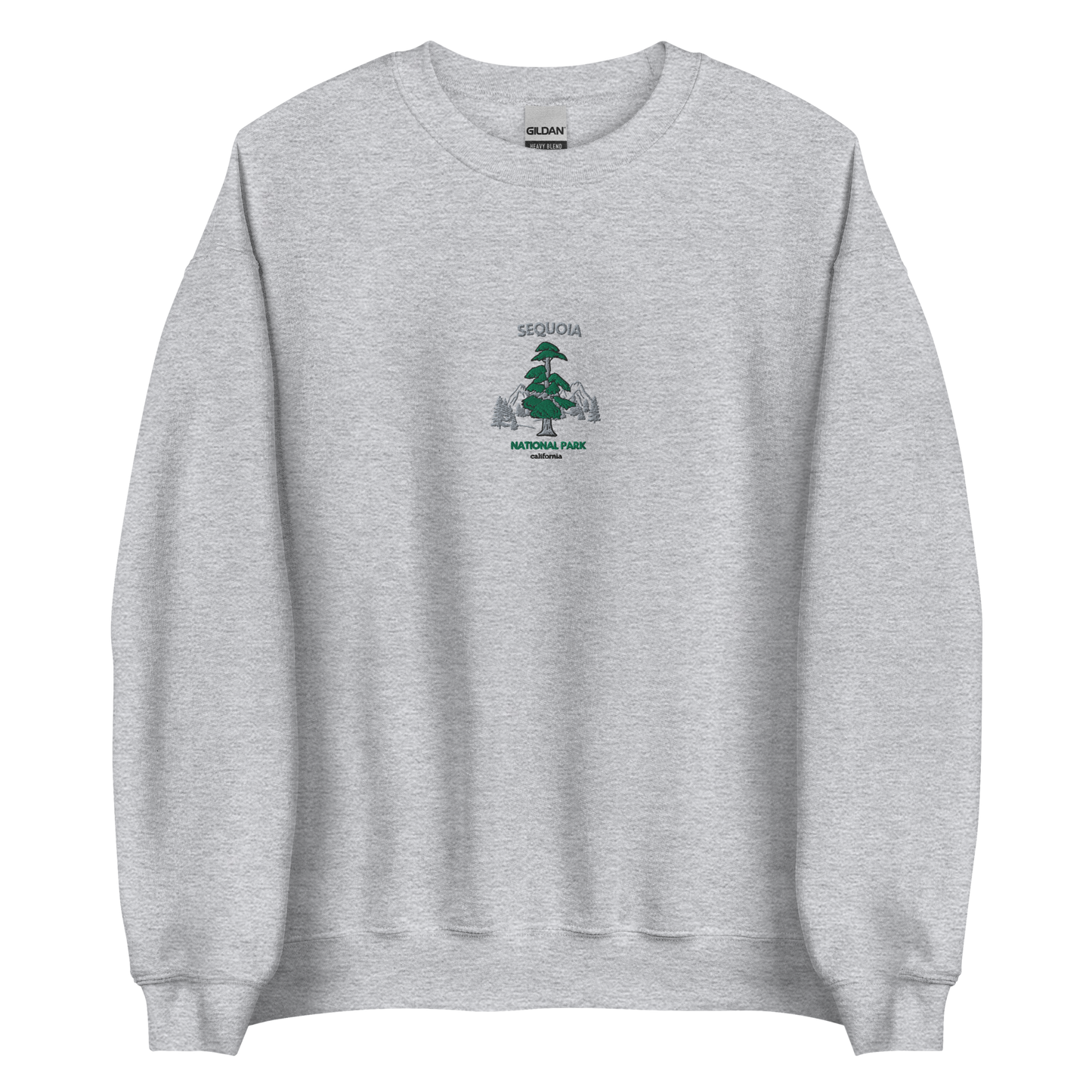 Sequoia National Park Embroidered men Sweatshirt