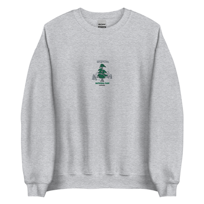 Sequoia National Park Embroidered men Sweatshirt