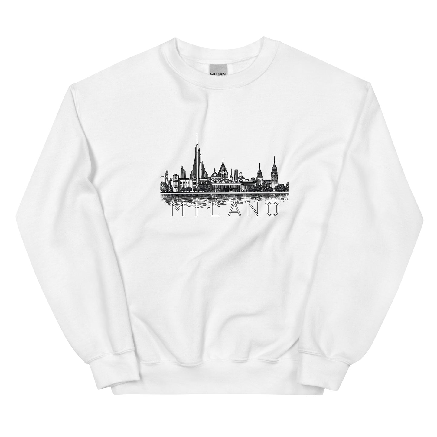 Milano skyline Unisex Sweatshirt