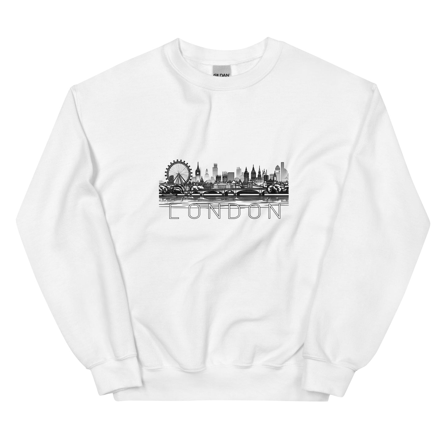 London City skyline Crewneck Unisex Sweatshirt