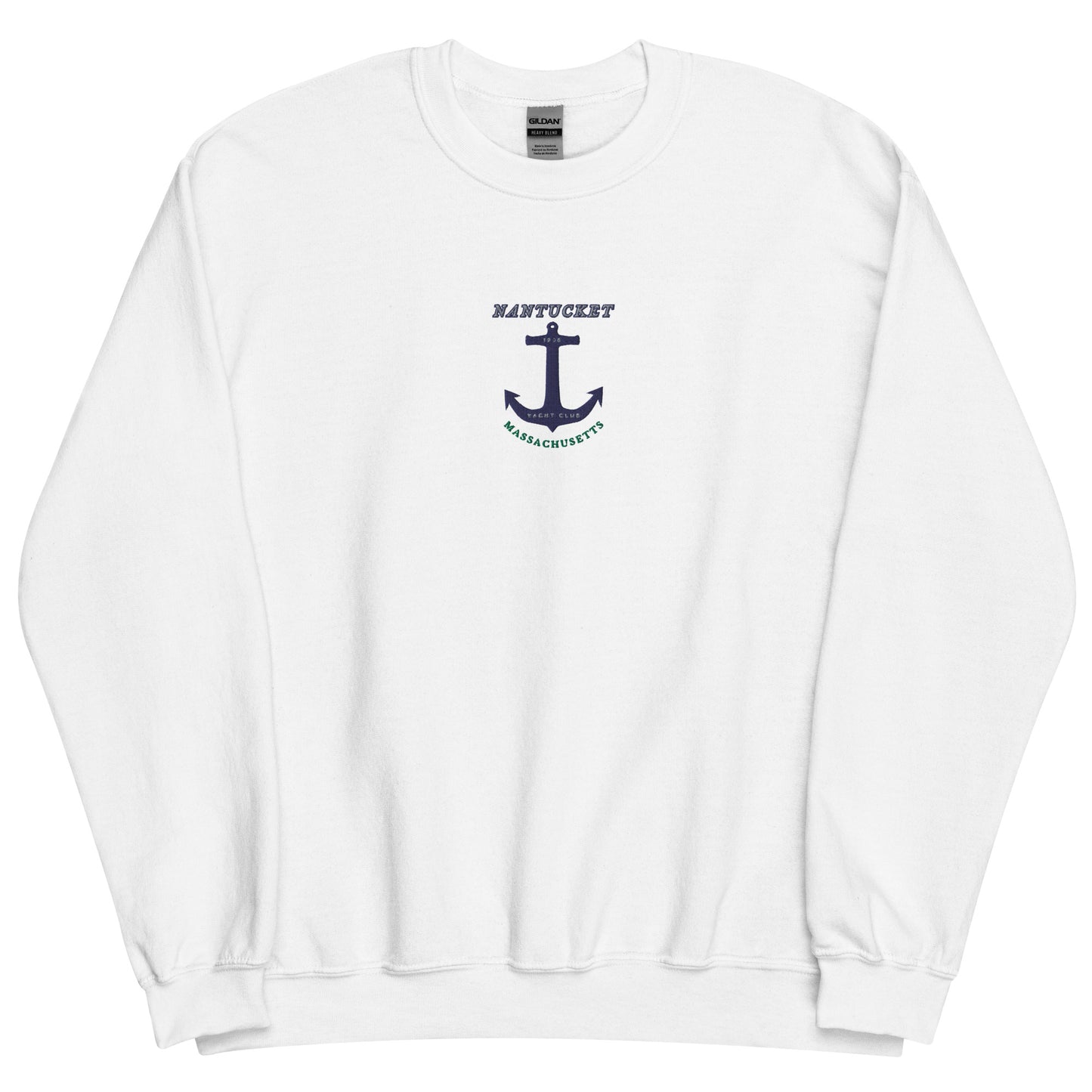 Nantucket Yacht Club Embroidered men Sweatshirt