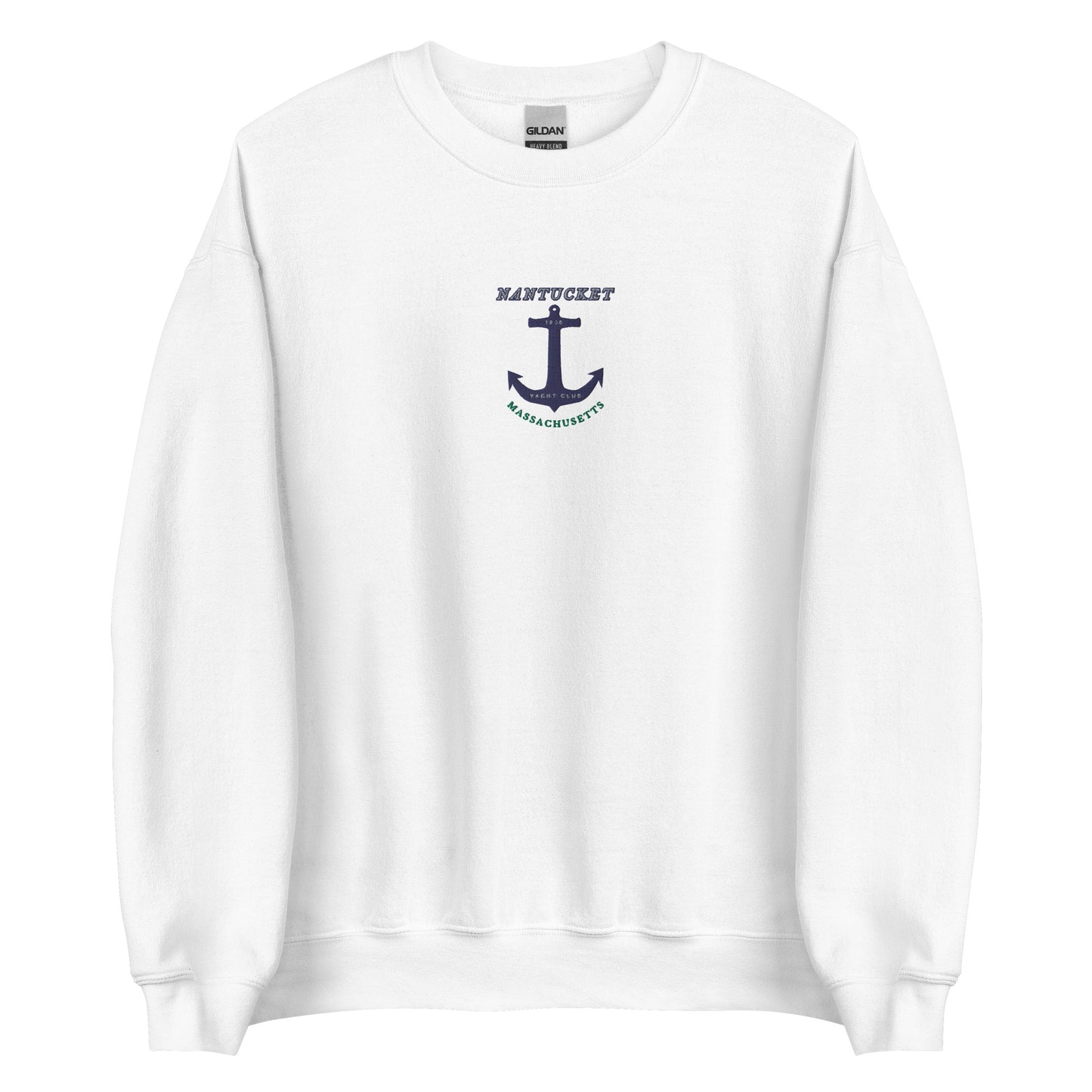 Nantucket Yacht Club Embroidered men Sweatshirt