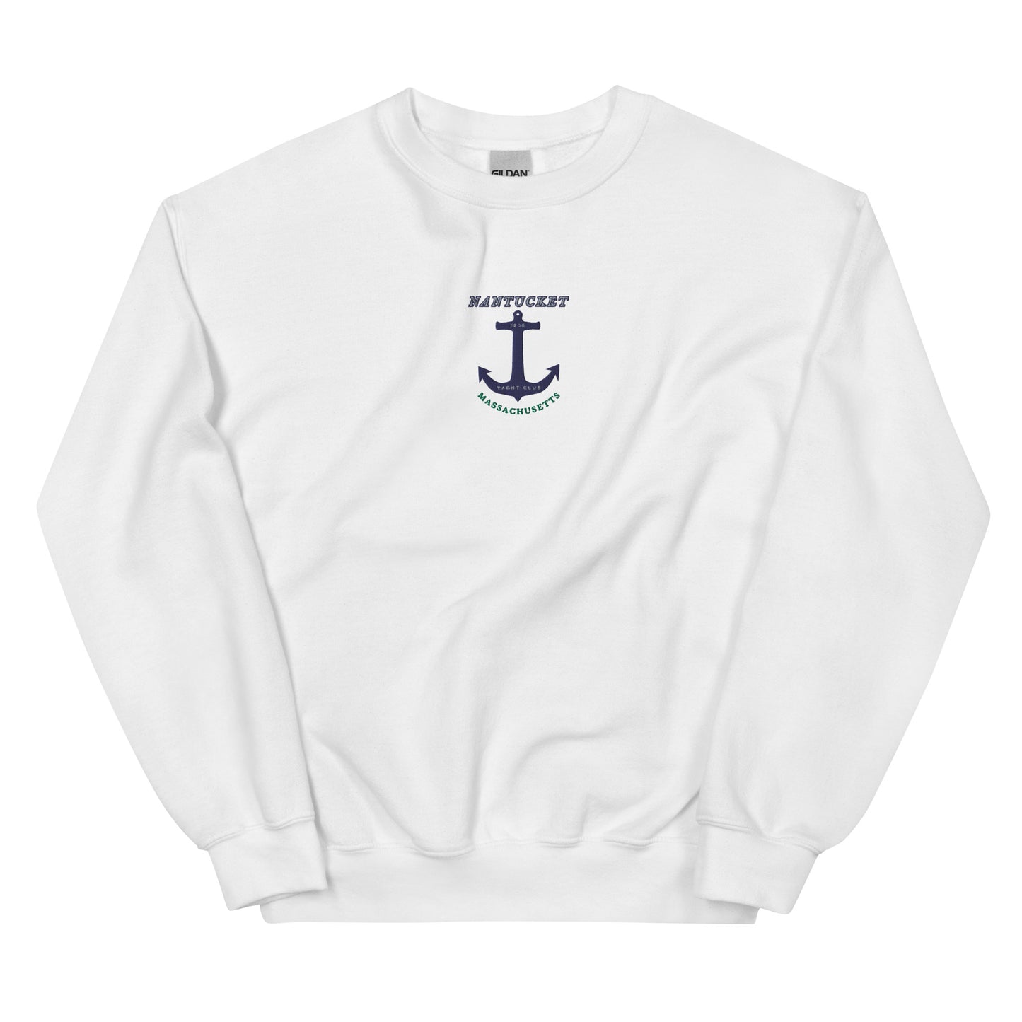 Nantucket Yacht Club Embroidered men Sweatshirt