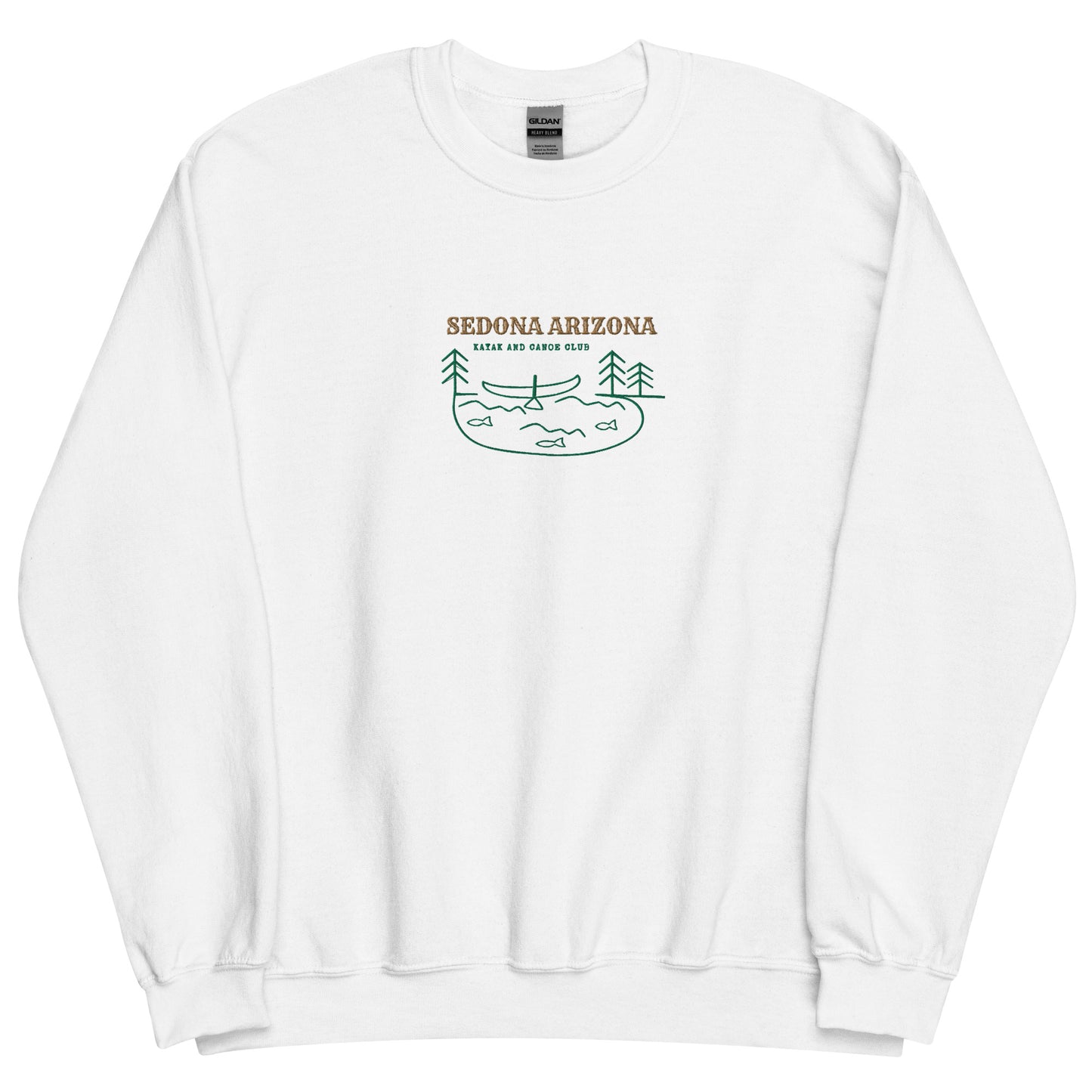 Sedona Arizona Kayak & Canoe Club Embroidered Unisex Sweatshirt