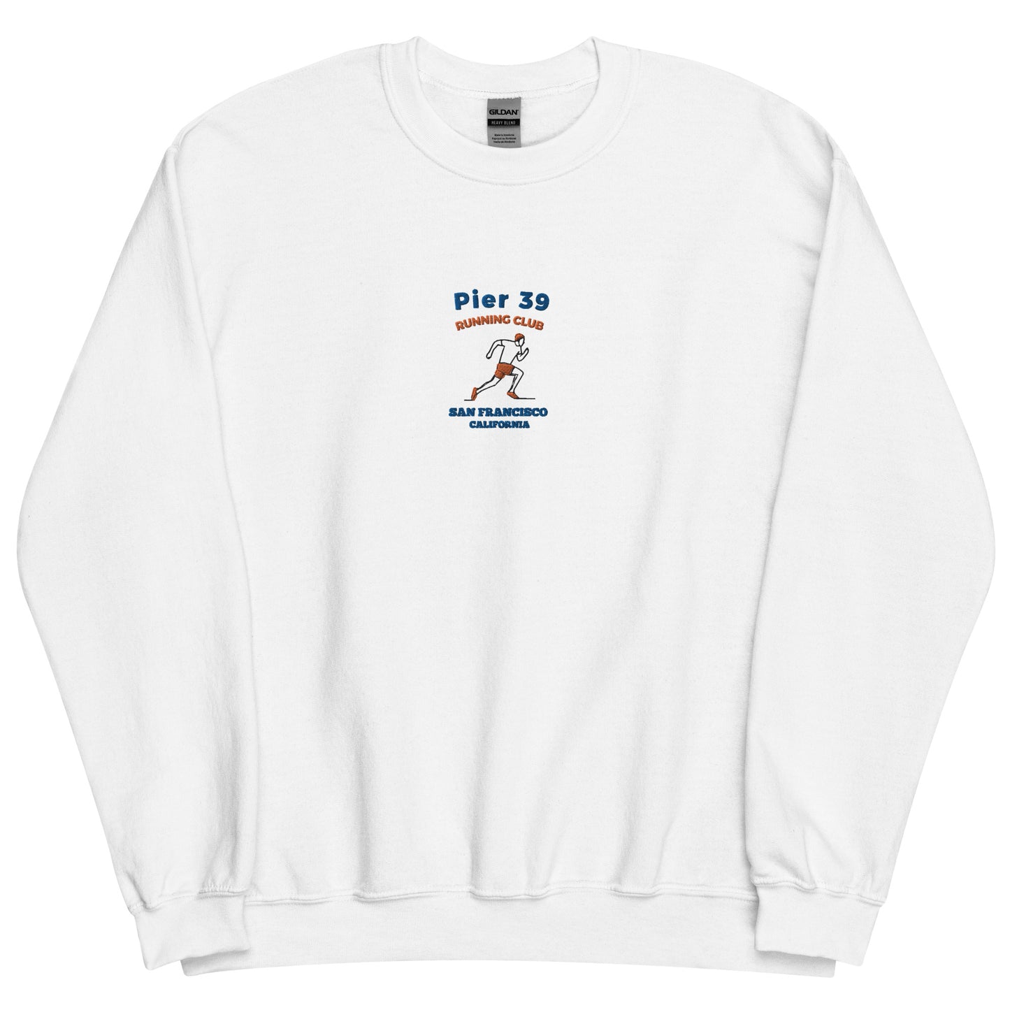 Pier39 Running Club embroidered Light colors Unisex Sweatshirt