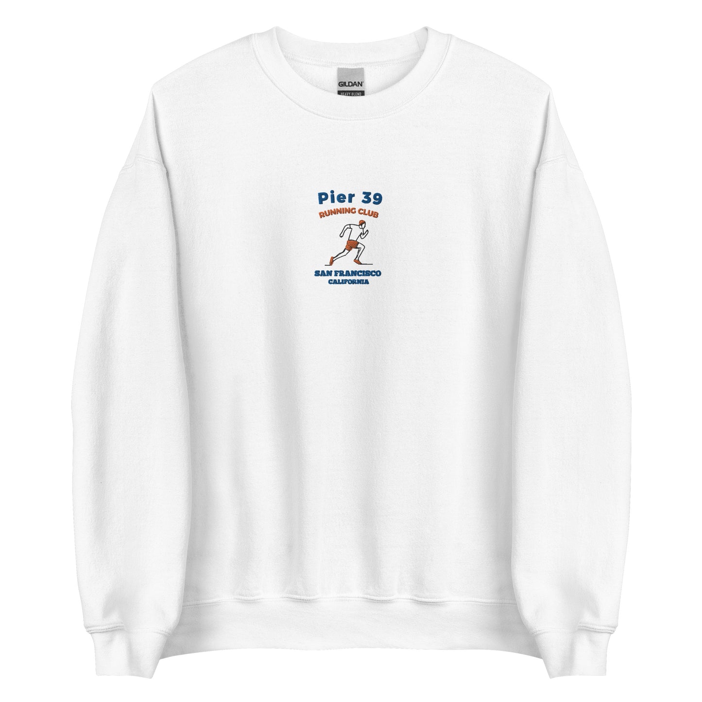 Pier39 Running Club embroidered Light colors Unisex Sweatshirt