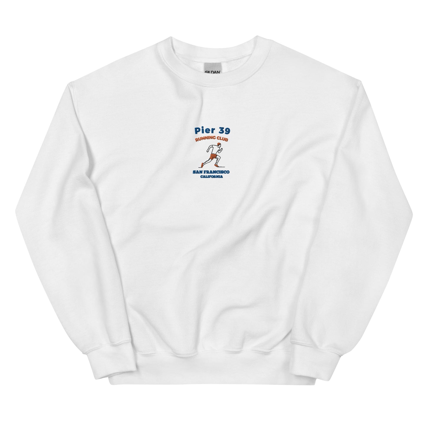 Pier39 Running Club embroidered Light colors Unisex Sweatshirt