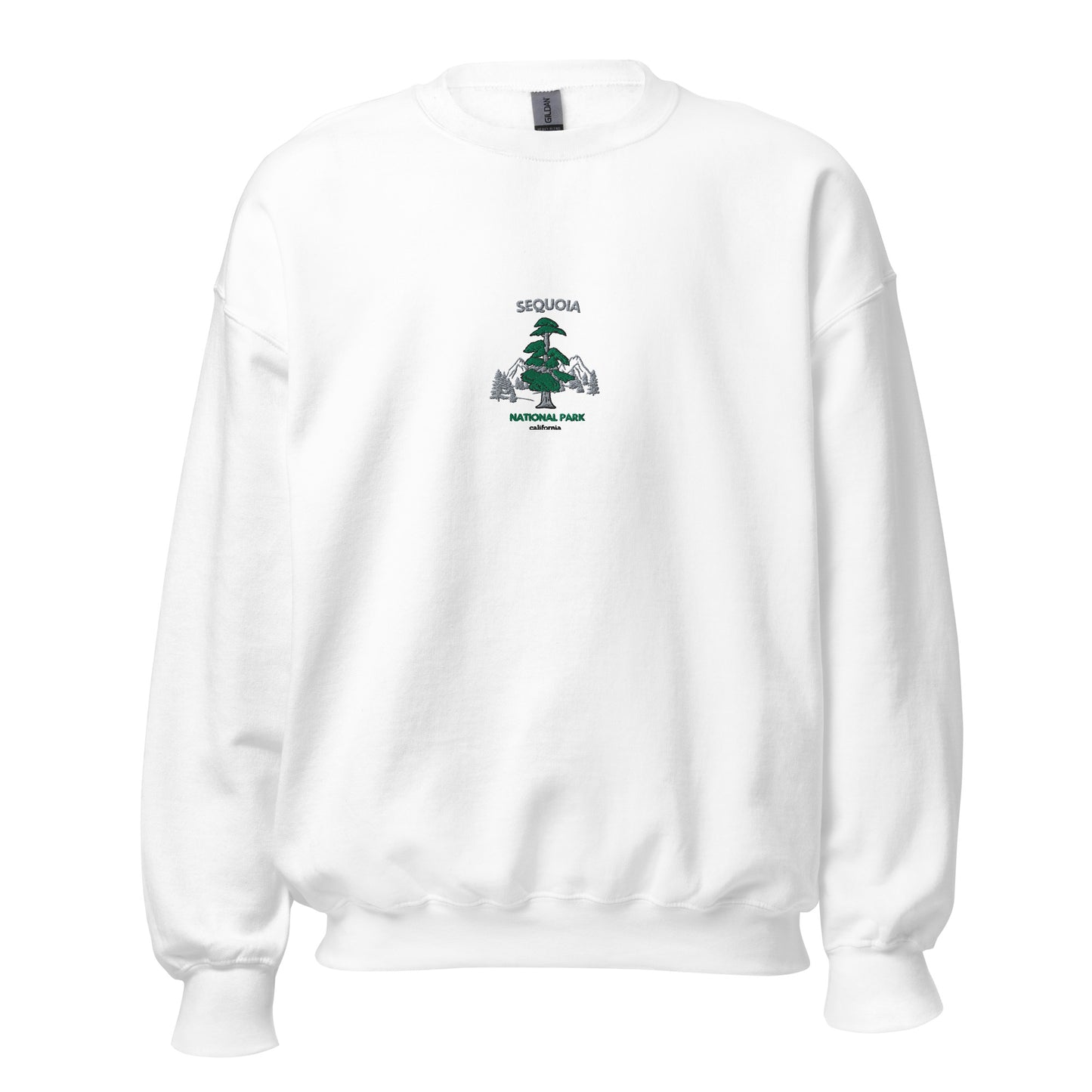 Sequoia National Park Embroidered men Sweatshirt