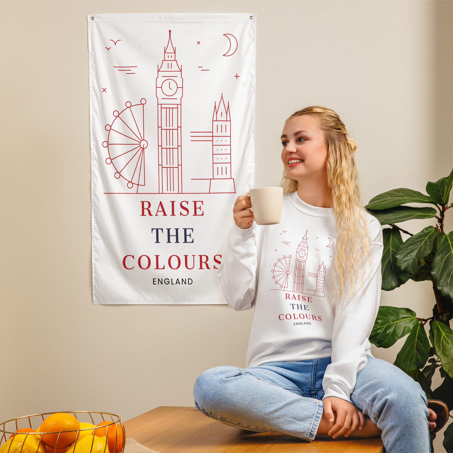 Raise the colours -  Women's Premium Sweatshirt