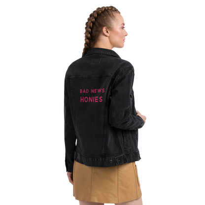 Bad News Honies Womens denim jacket