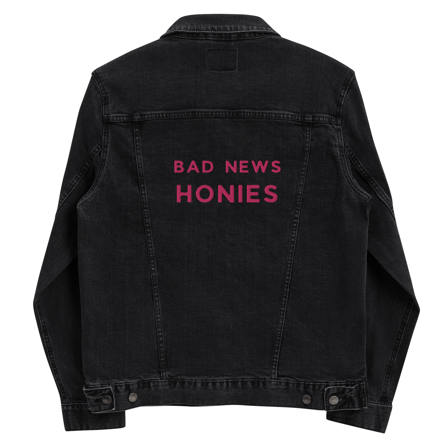 Bad News Honies women's denim jacket