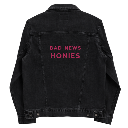 Bad News Honies women's denim jacket