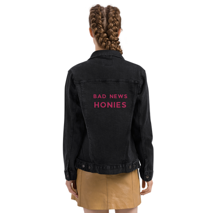 Bad News Honies Womens denim jacket