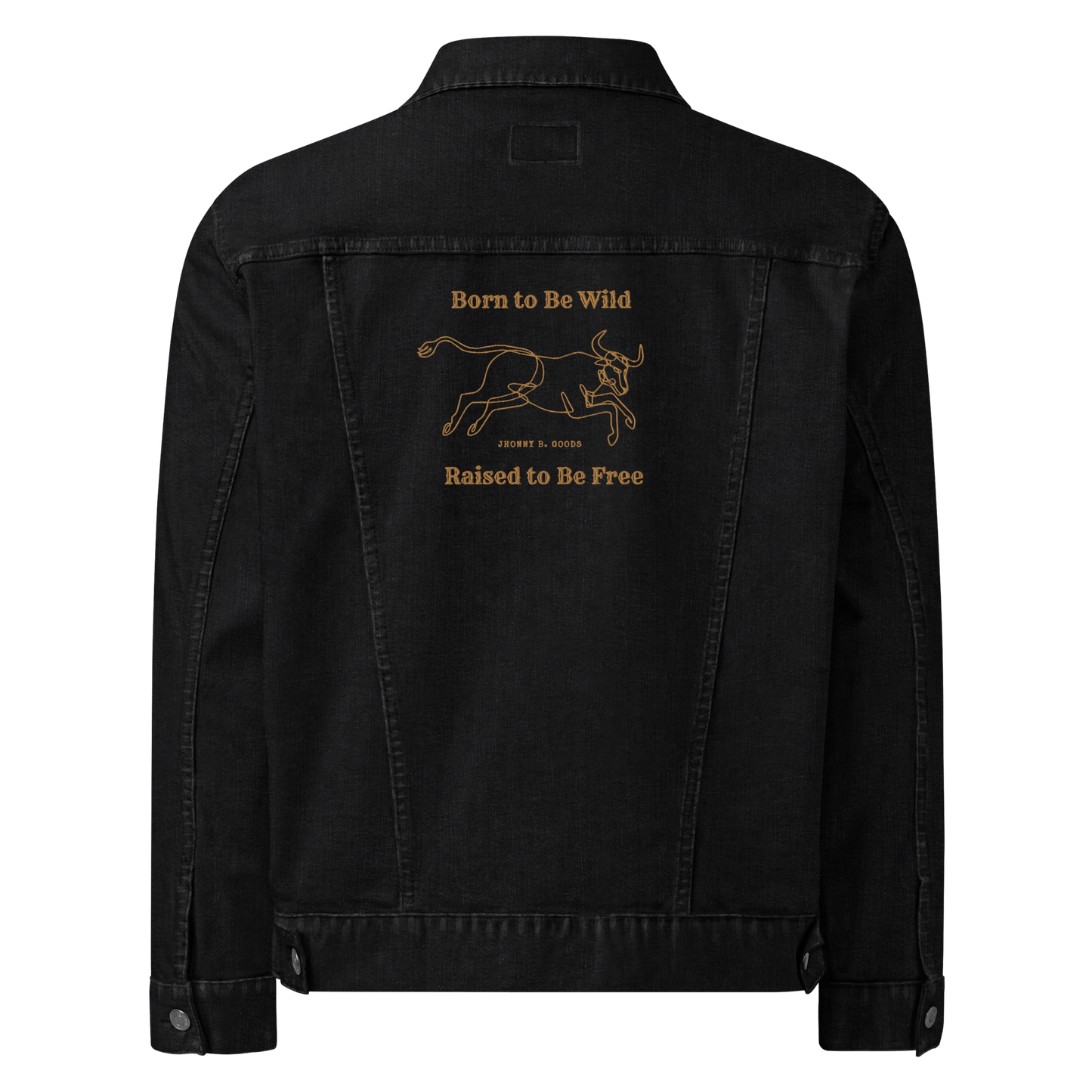 Born to be Wild denim jacket