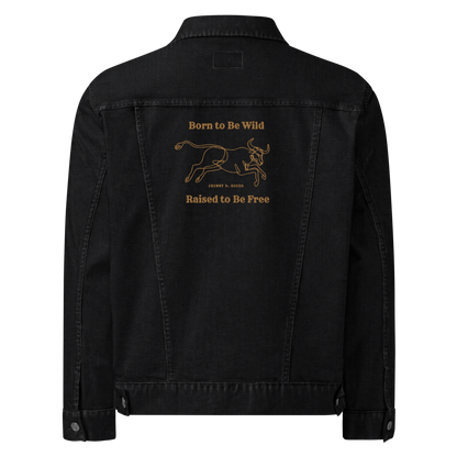 Born to be Wild denim jacket