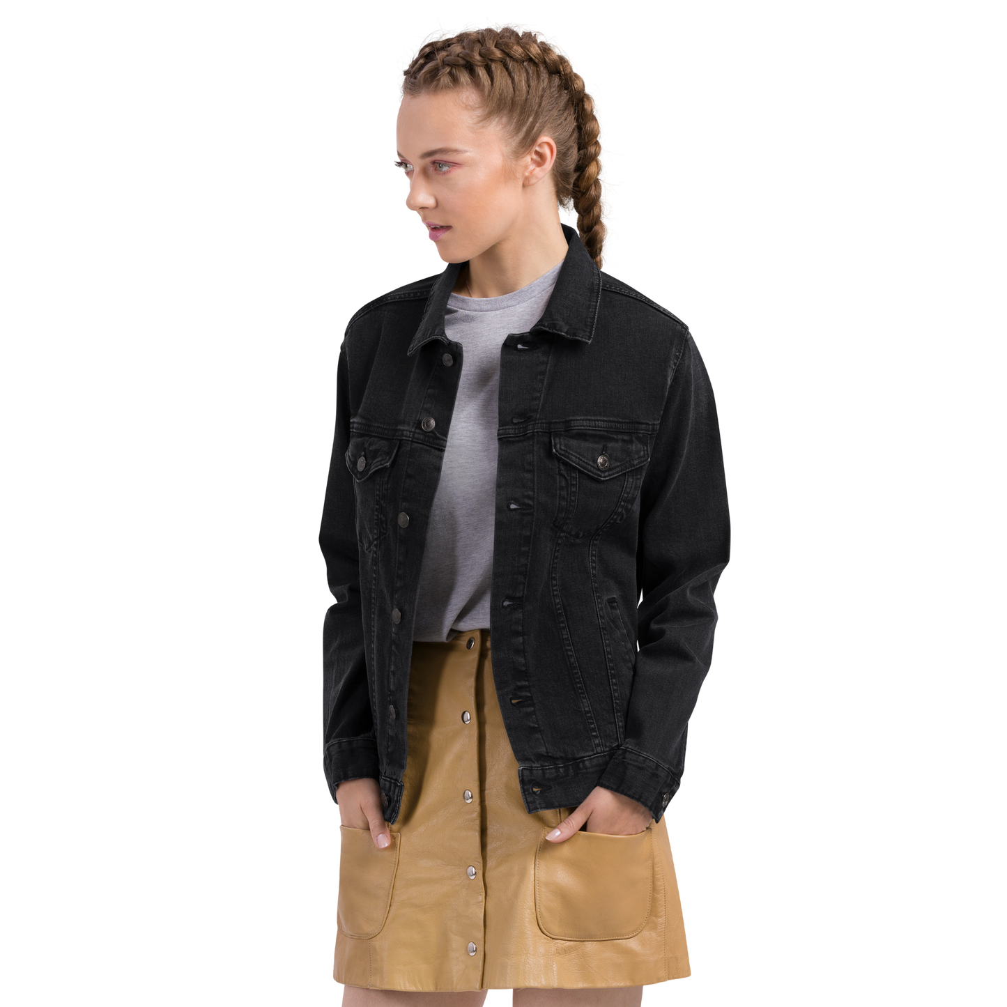 Keep Wild women's denim jacket