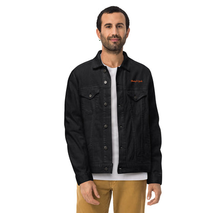 Men's Life on the slow lane denim jacket