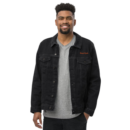 Men's Life on the slow lane denim jacket