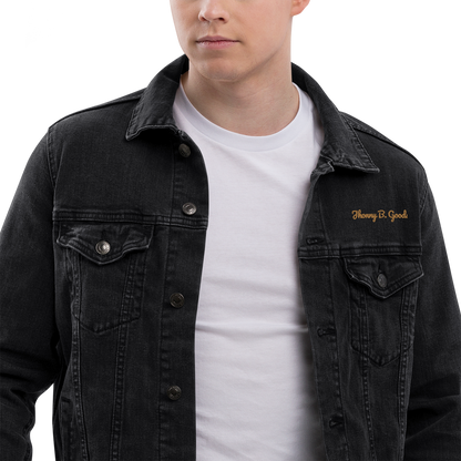 Born to be Wild denim jacket