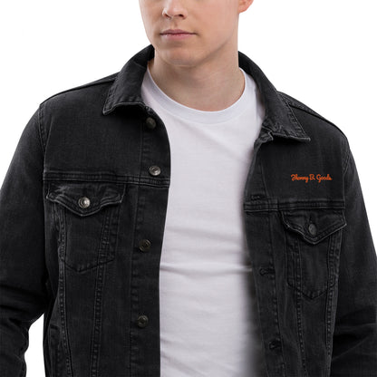 Men's Life on the slow lane denim jacket