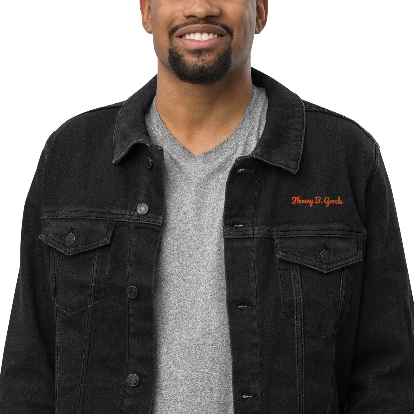 Men's Life on the slow lane denim jacket