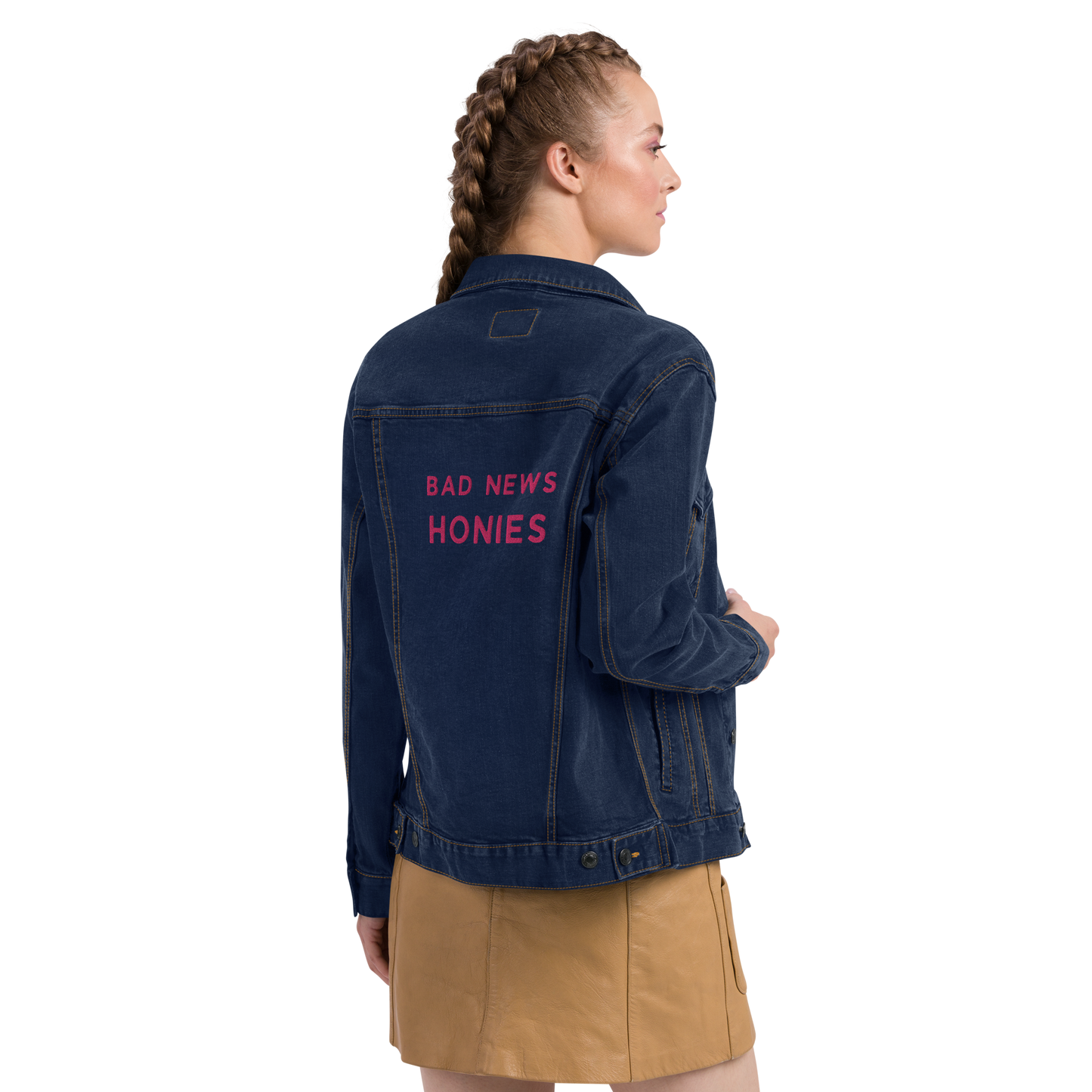 Bad News Honies women's denim jacket