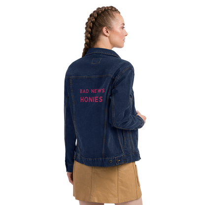 Bad News Honies women's denim jacket