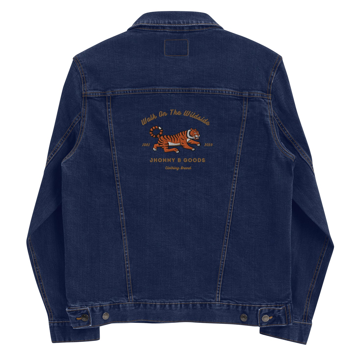 Walk on the Wild side Unisex denim jacket