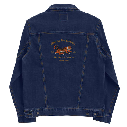 Walk on the Wild side Unisex denim jacket