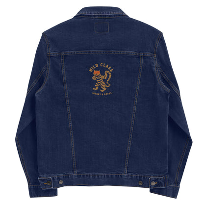 Wild Class Dark womens denim jacket