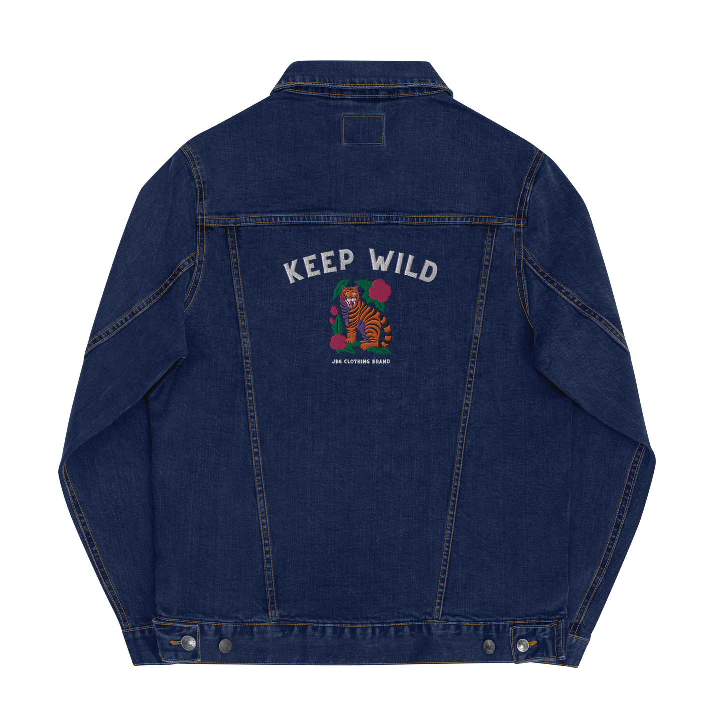 Keep Wild women's denim jacket