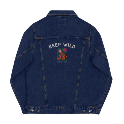 Keep Wild women's denim jacket