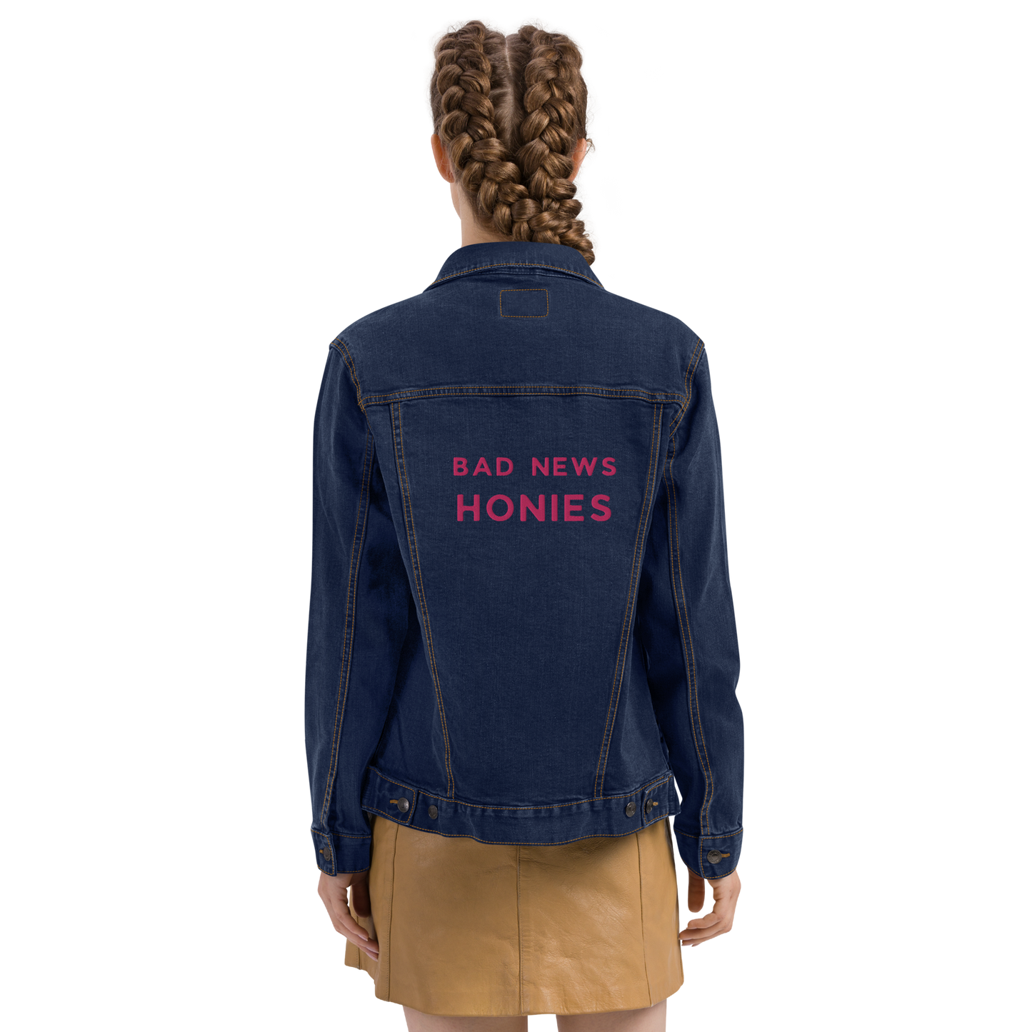 Bad News Honies women's denim jacket