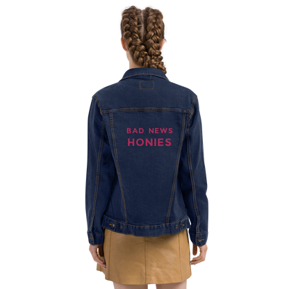 Bad News Honies women's denim jacket