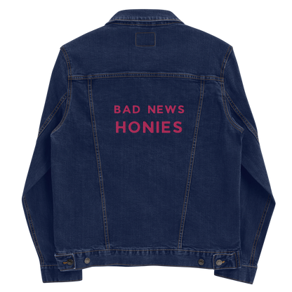 Bad News Honies women's denim jacket