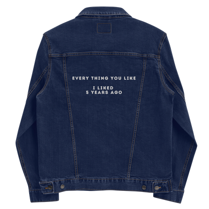 Everything You Like womens denim jacket