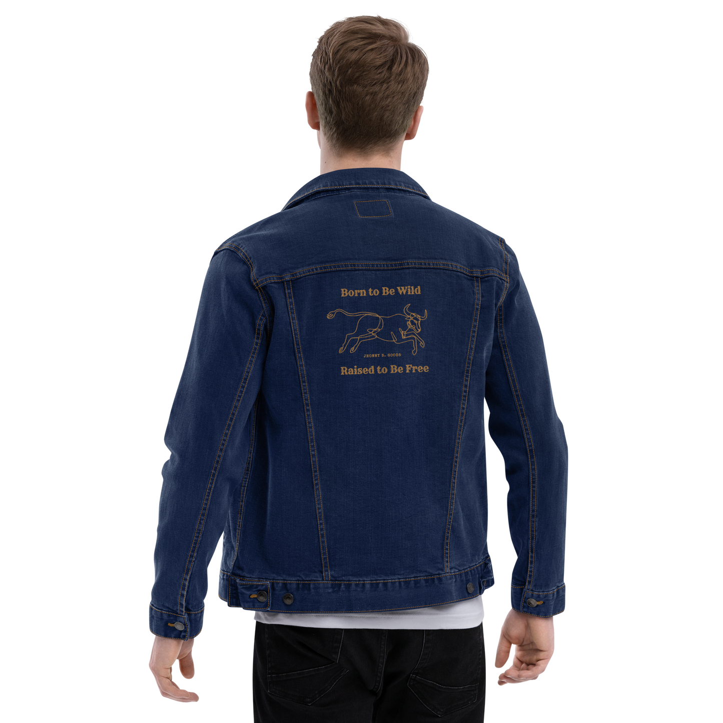 Born to be Wild denim jacket