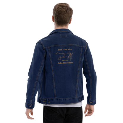 Born to be Wild denim jacket