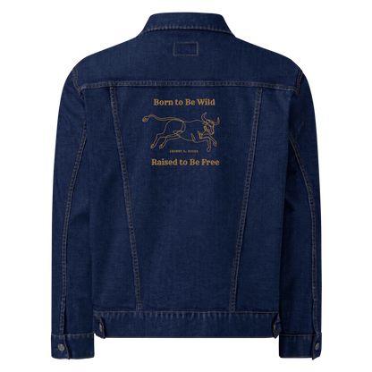 Born to be Wild denim jacket