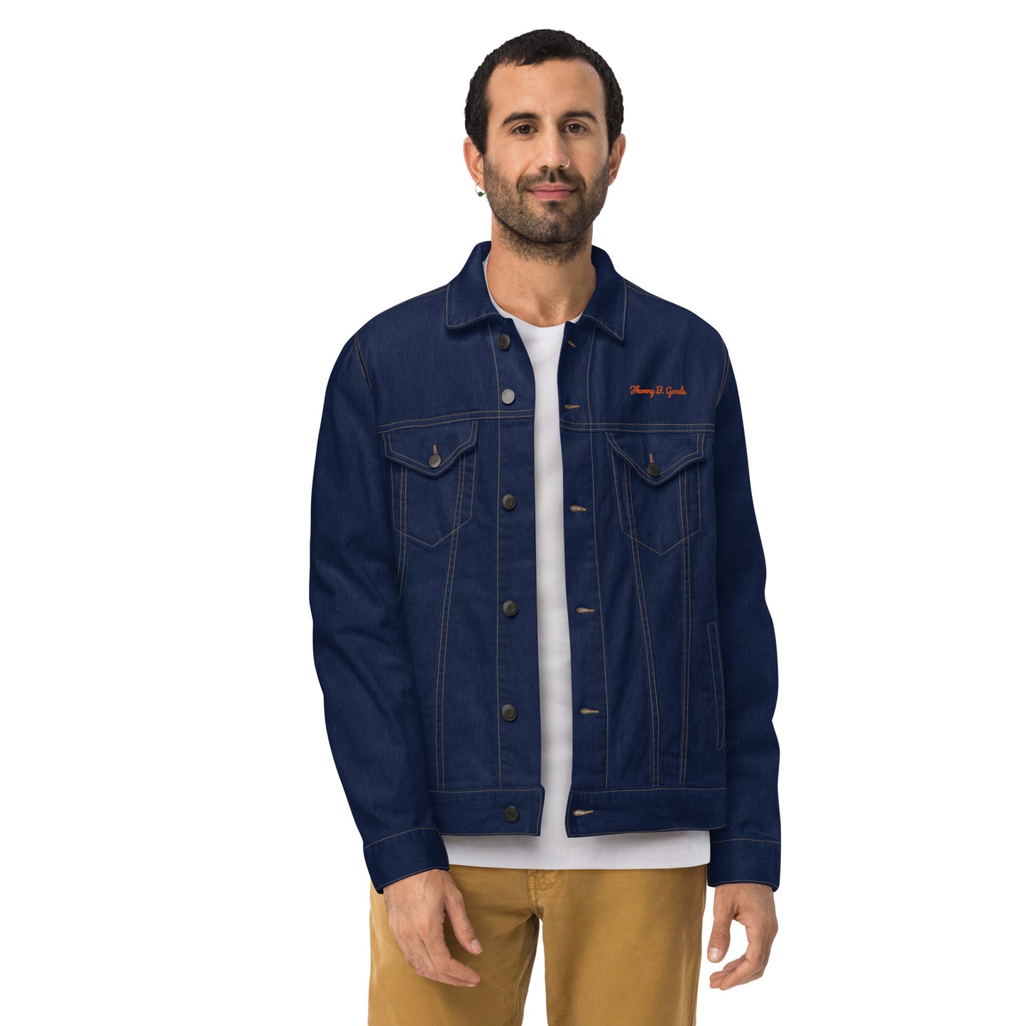 Men's Life on the slow lane denim jacket