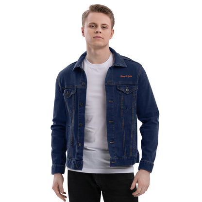 Men's Life on the slow lane denim jacket