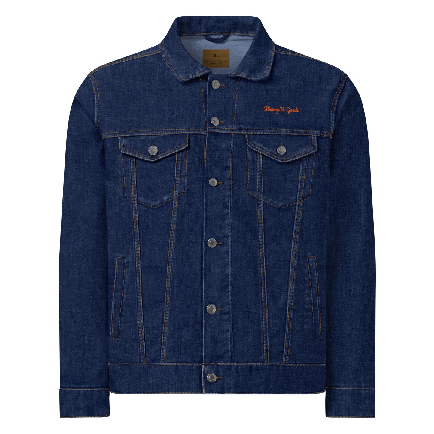 Men's Life on the slow lane denim jacket