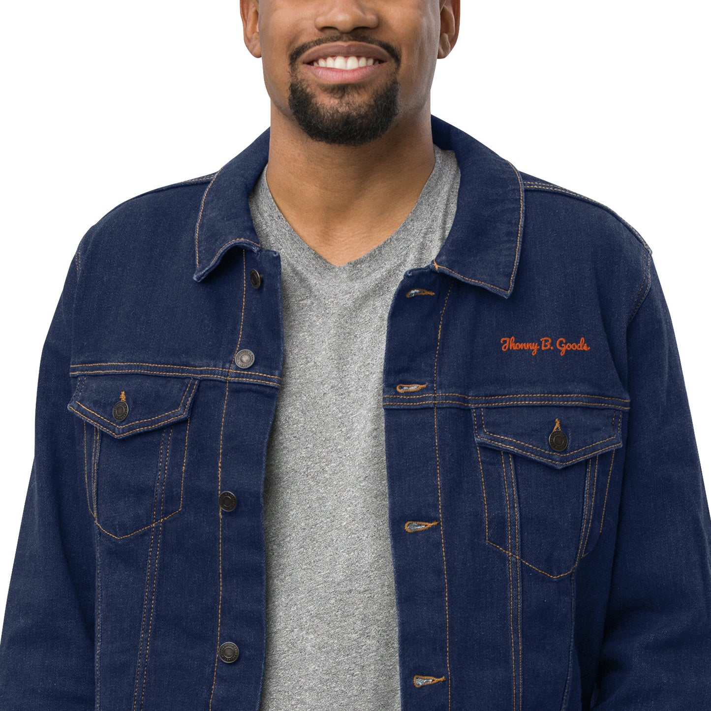 Men's Life on the slow lane denim jacket