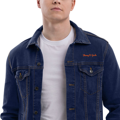 Men's Life on the slow lane denim jacket